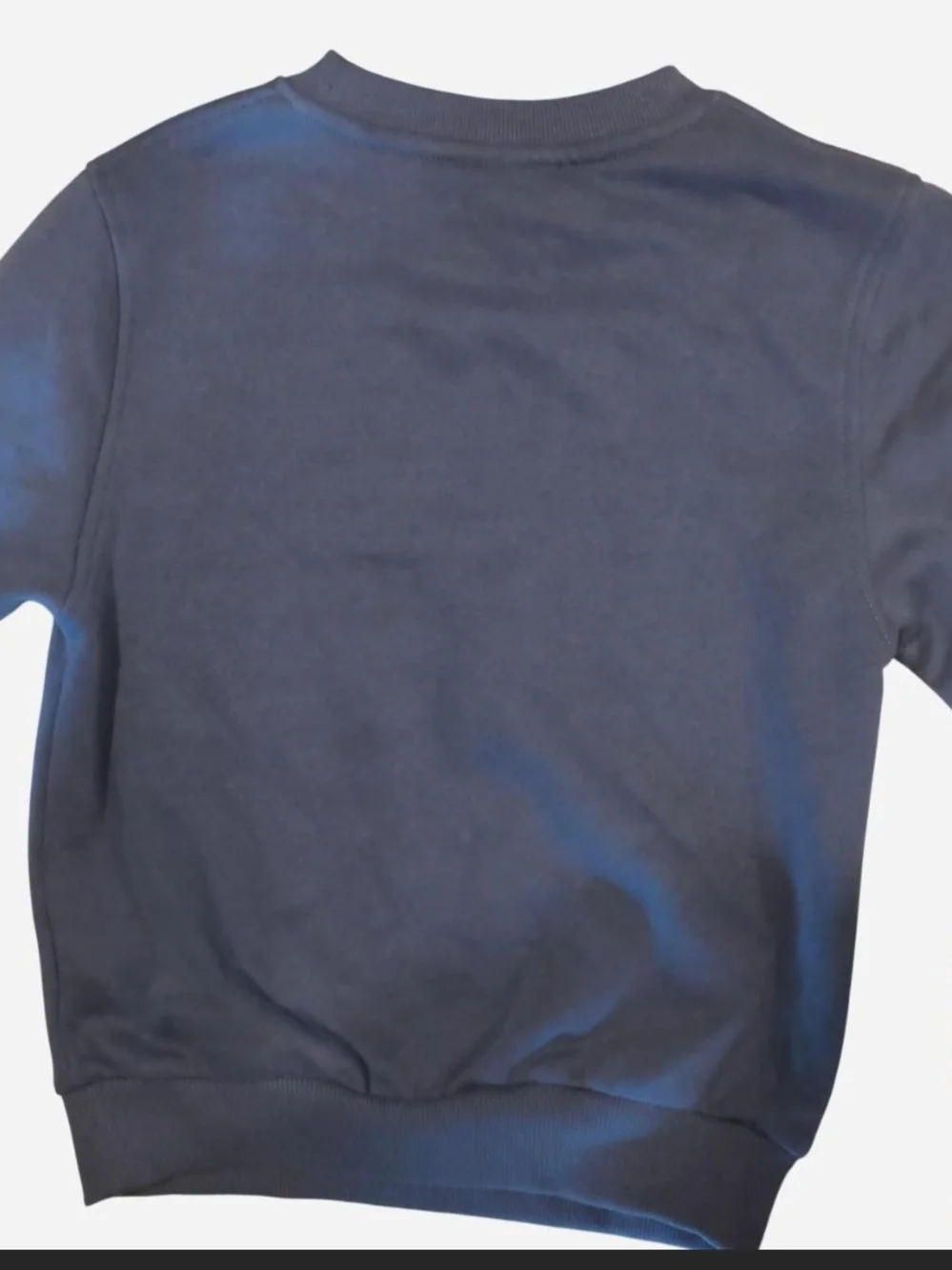 Nike Men’s Navy Blue Crewneck Sweatshirt with White Swoosh